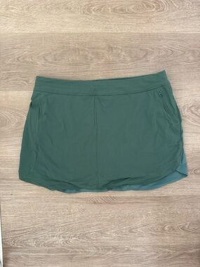 Outdoor Voices Green Athletic Skirt